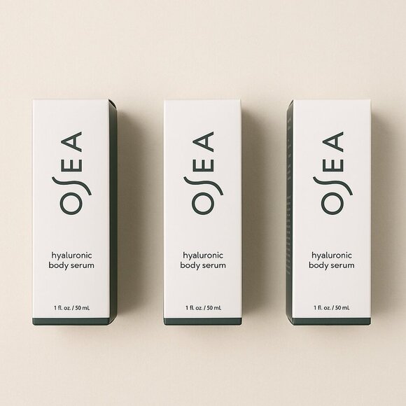 OSEA Hyaluronic Body Serum Set of 3 | 1 fl oz Each | Hydrating Seaweed & Peptide - Picture 1 of 7